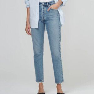 Citizens of Humanity Charlotte High Rise Straight Jean in Dresden Wash (Size 27(
